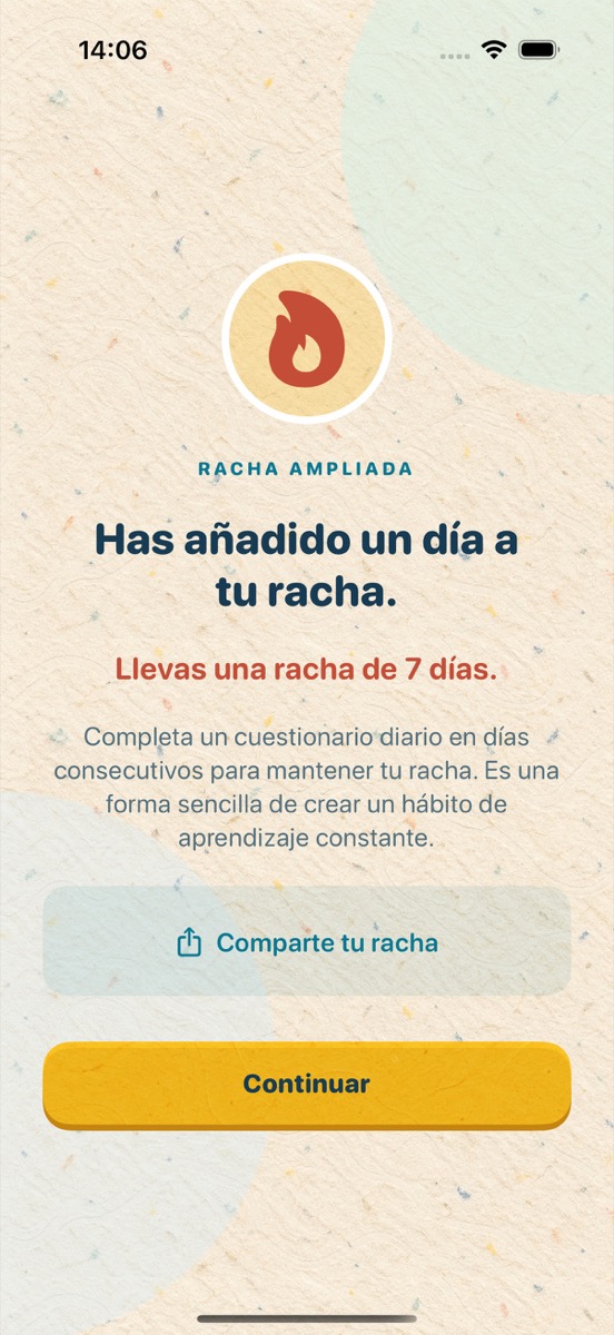 Racha de 7 días