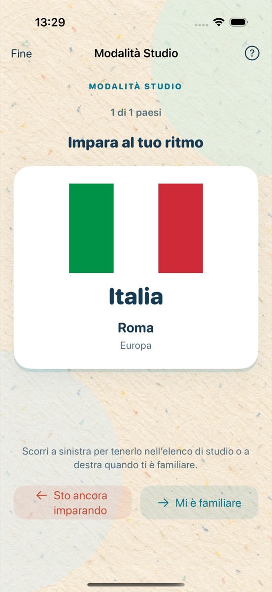 Prenditi il tuo tempo.